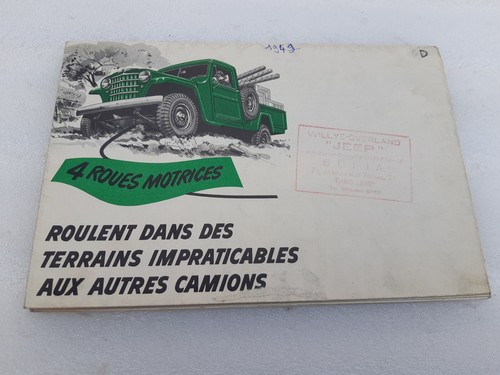 1950 brochure camion - brochure,