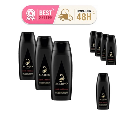 Scorpio gel douche - corps, homme