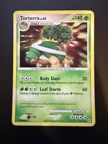 Pokémon tcg torterra holo - pokémon,