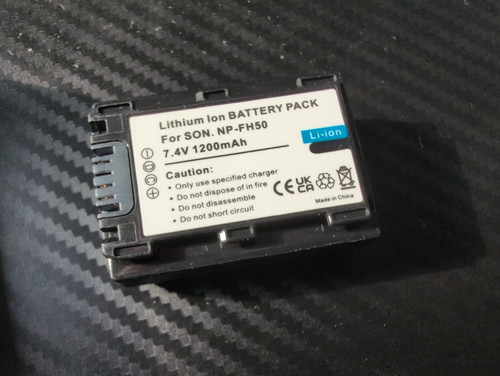 Batterie fh50 pour - np-fh50,
