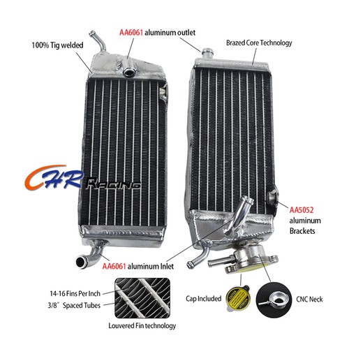New aluminum radiator for - aluminum,