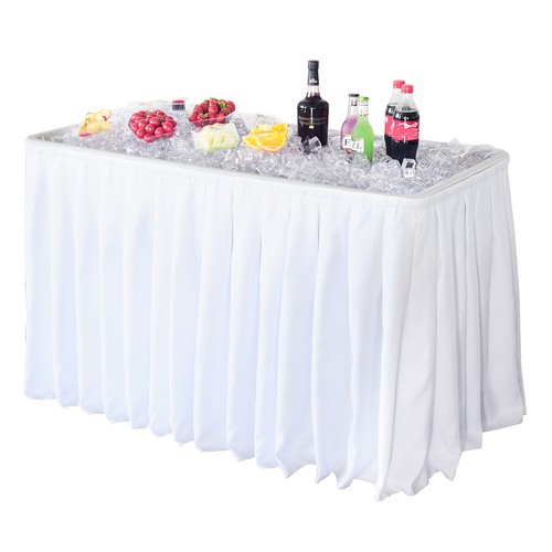 Table pliante avec jupe - avec,