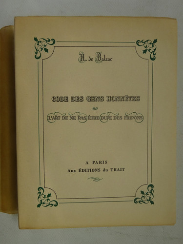 Balzac honoré code - balzac,,