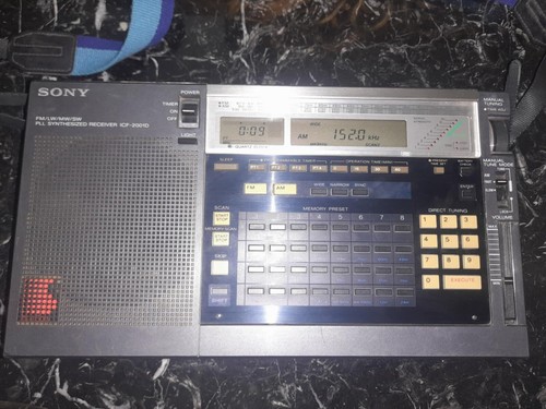 Vintage sony icf 2001d - vintage, icf-2001d