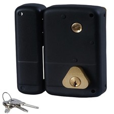 Serrure a appliquer verticale a fouillot Bricard tirant Gauche