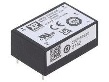 Alimentation ECE10US12 : impulsion 10W 12VDC 830mA SORTIE : 1 38,1x25,4x15,24...