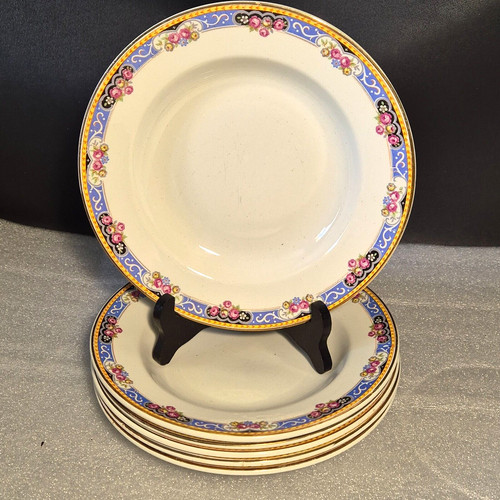 6 assiettes creuses - ,