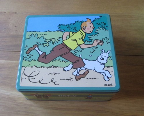 Boite tintin delacre - tintin, --tintin