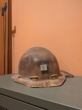 ancien casque de mineur