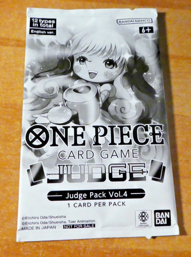 One piece card - one, english