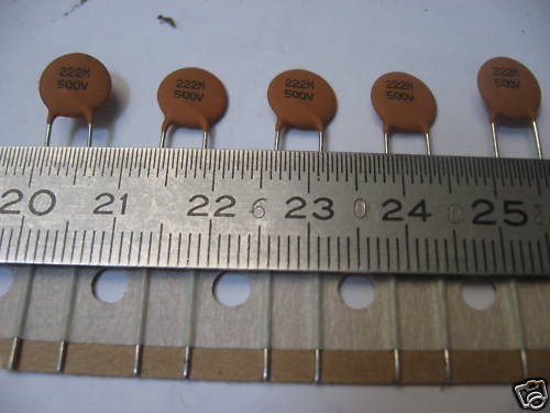 Lot x25 capacitor condo - -,