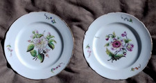 Assiettes plates en porcelaine
