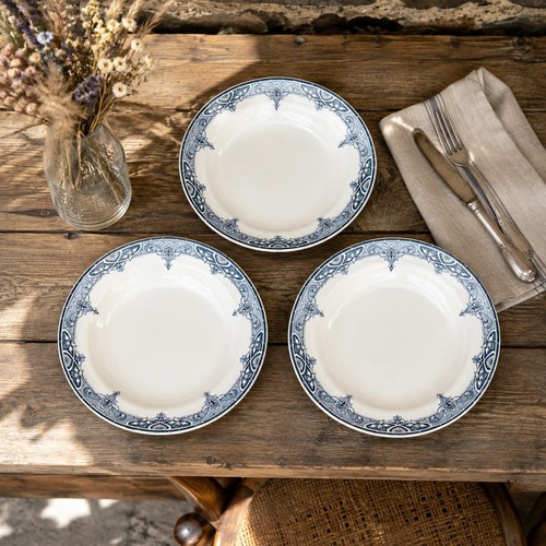 Lot assiettes creuses en - assiettes,
