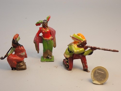 Plomb creux 3 indiens - , gm