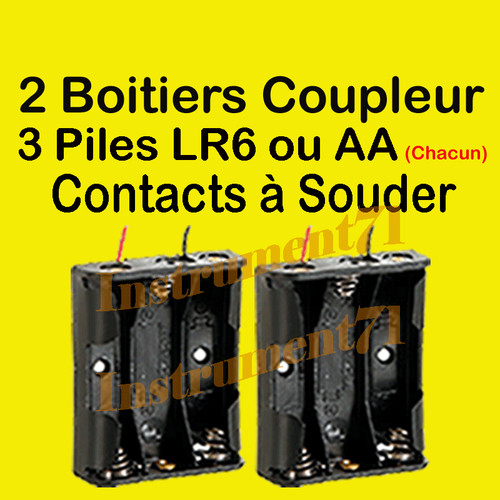 Boitiers coupleur pour 3 - 2,