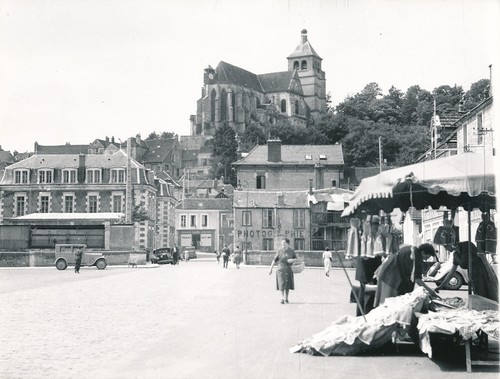 Tonnerre 1950 l église - 1950, -l'Église