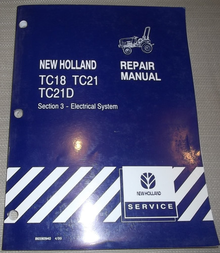 New holland tc18 tc21 tc21d - tc21,