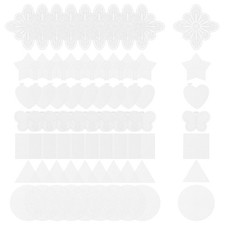  70 Sheets Canevas Plastique Tissu Point De Croix Maillé Broderie