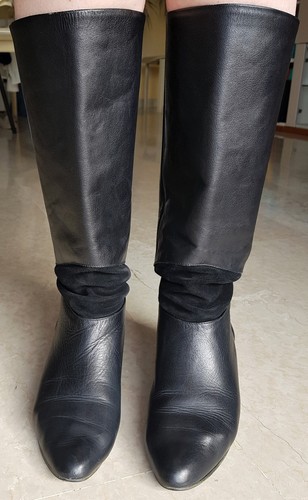 Bottes croute cuir de - croute,