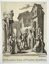 Jesus Caiphe GRAVURE Pasquier
