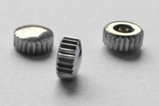 MONTRE COURONNE REMONTOIR ÉTANCHE ACIER CHROMÉ Ø 5 mm