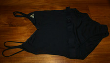 Maillot de bain ADIDAS noir très chic logo Adidas doré taille 38 / M neuf