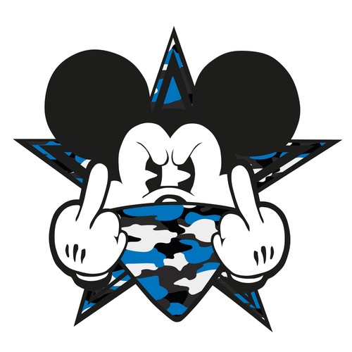 Lot autocollants mickey - 2,