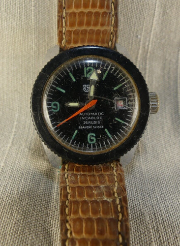Rare montre plongée - de,