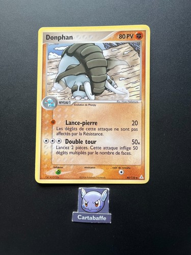 Carte pokémon donphan - donphan, 40/110