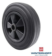 Roue Stabilisateur Remorque de Secours 200x50 MM Bande-Annonce Plastique Jante