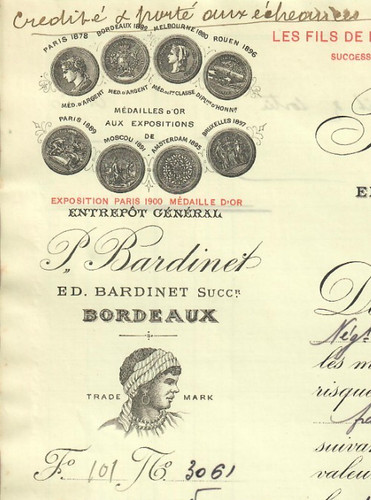 Facture 1910 rhum - 🌟,