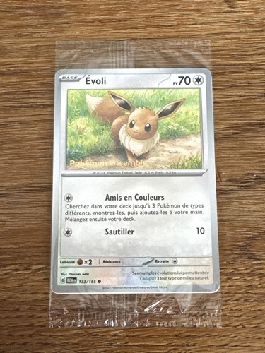 Carte pokemon evoli 133 165 - pokemon,