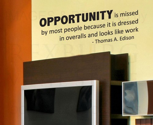 Wall art decal sticker - wall, quote