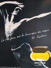Rochas Vintage Print Ad !! " MACASSAR Eau de Toilette for Men "