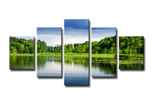 Tableau pièces lac - 5, la