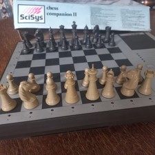 Ordinateur d'échecs SciSys Chess Companion 2 avec boite d'origine