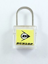 PORTE-CLES - Pneumatiques DUNLOP SP Sécurité Cadenas Vintage Garages 1960s