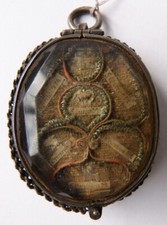 Reliquaire ancien ARGENT 18e