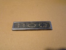 Sigle insigne logo métal