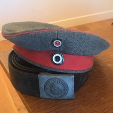 Feldmütze infanterie Prussienne du JR 35. 14-18. Très bel état. WW1.