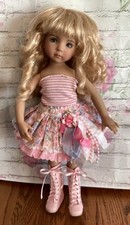 Sweet Pink Skirt, Top & Pink