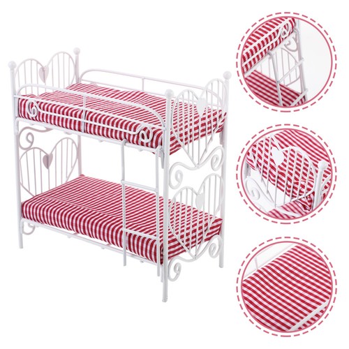 Meuble maison poupee lit - meuble,