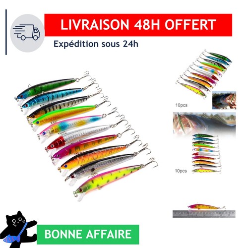 Lot leurres pêche à - de,