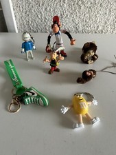 Figurines Vintage Porte Clé  Playmobil, Astérix, M&M’S, Kiki, Waikiki