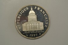 100 FRANCS PANTHEON ARGENT    1997   BE FDC  monnaie neuve 