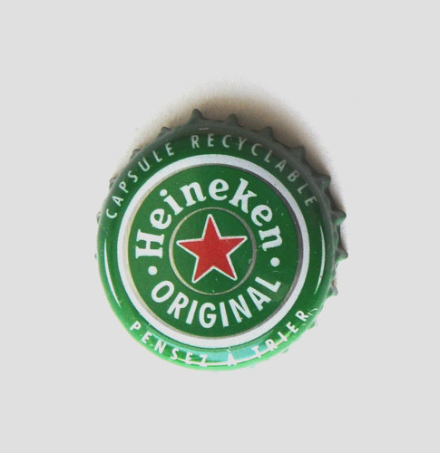 Capsule bière heineken - capsule,