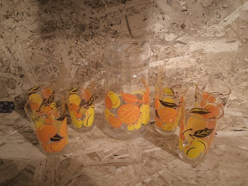 Pichet carafe verre 6 - pichet, en