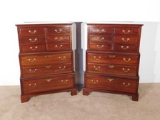 Pair Hickory Chair Triple