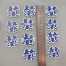 11 Stickers OM 4 cm L’accessoire parfait pour les fans de l’OM