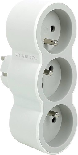 Multiprise triplite bloc prise - multiprise,